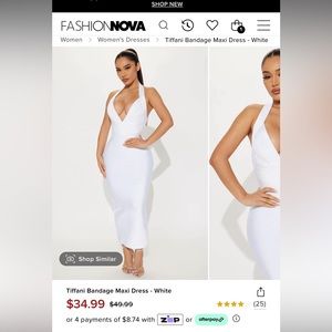 NEW Maxi Dress - White